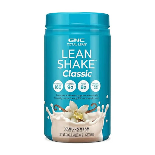 GNC Total Lean Shake 25 Protein Powder | Protein Meal Replacement with Fiber | Fuels Metabolism and Supports Lean Muscle |...
