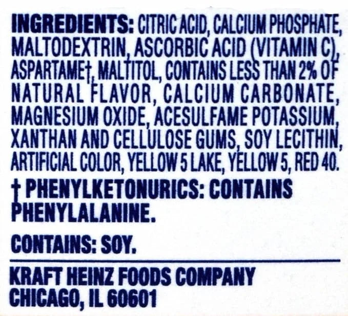 Crystal Light Pitcher Packets, Classic Orange, 2.5 OZ - Product Image