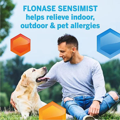 Flonase Sensimist Allergy Relief Nasal Spray 24-Hour Multi-Symptom 120 Sprays