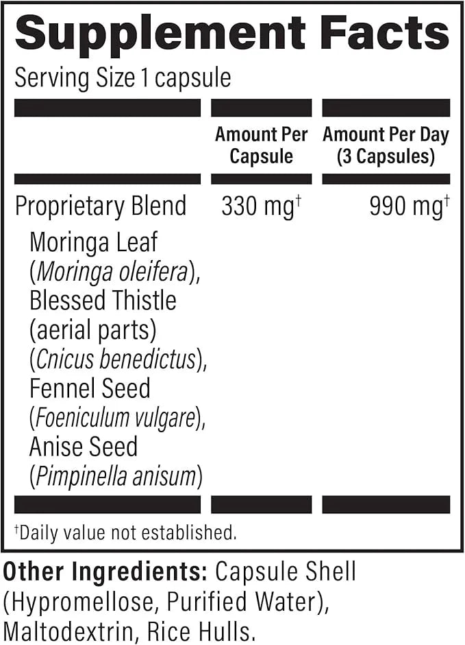 UpSpring Milkflow Breastfeeding Supplement Capsules 60 Capsules