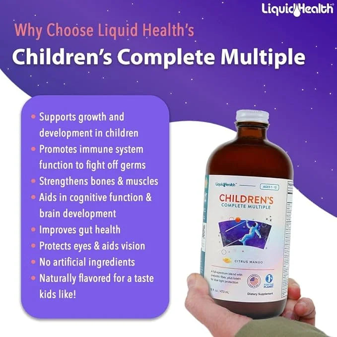 LIQUIDHEALTH 16 Oz Kids Liquid Multivitamin
