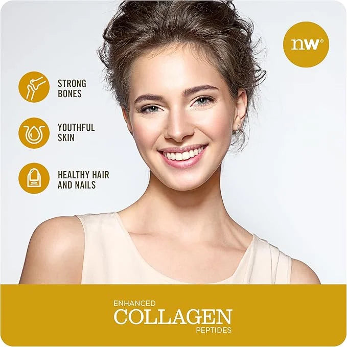 NatureWise Collagen Peptides Powder, Collagen for Women 1 & 3 Grass-Fed 45 Servings[45-Day Servings[45-Day Supply]