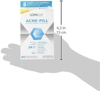 Acne Pill -Natural Skin Clearing Minerals Like Zinc & Sulfur, Dermatologist Developed, Clears & Prevents All Types of Face...