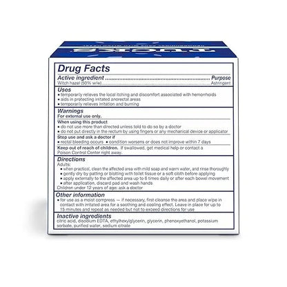 TUCKS Medicated Cooling Pads, 100 Count