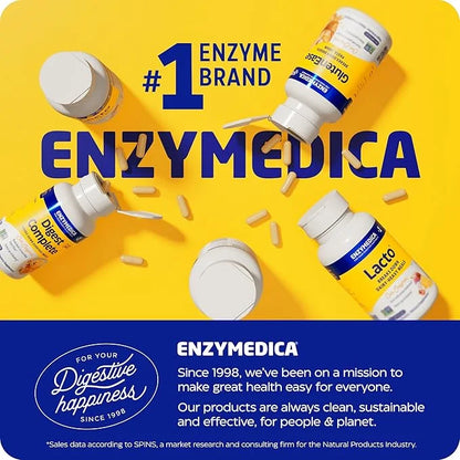 Enzymedica, Digest Basic + Probiotics, Gentle 400 Million 30 Capsules