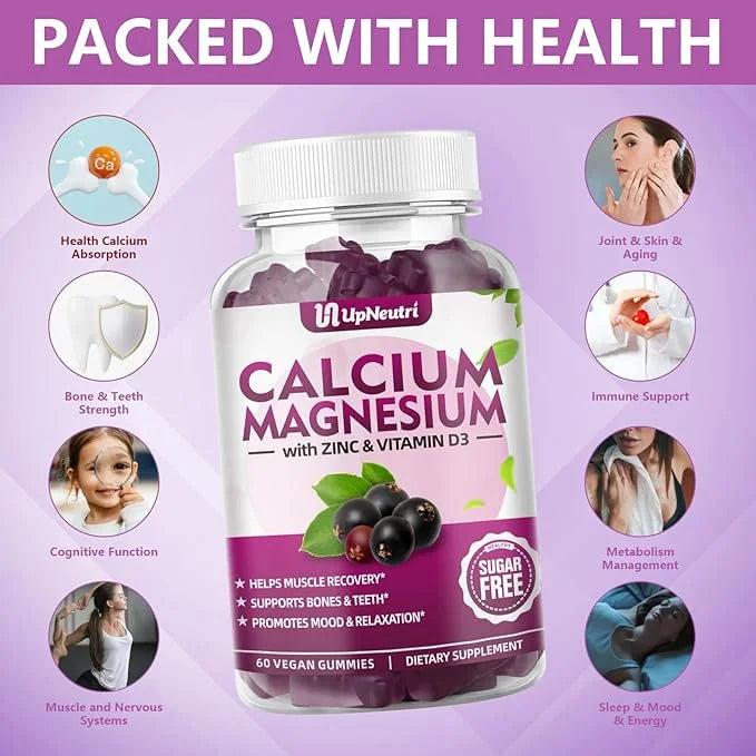 Calcium Magnesium Zinc with Vitamin D3 120 Count