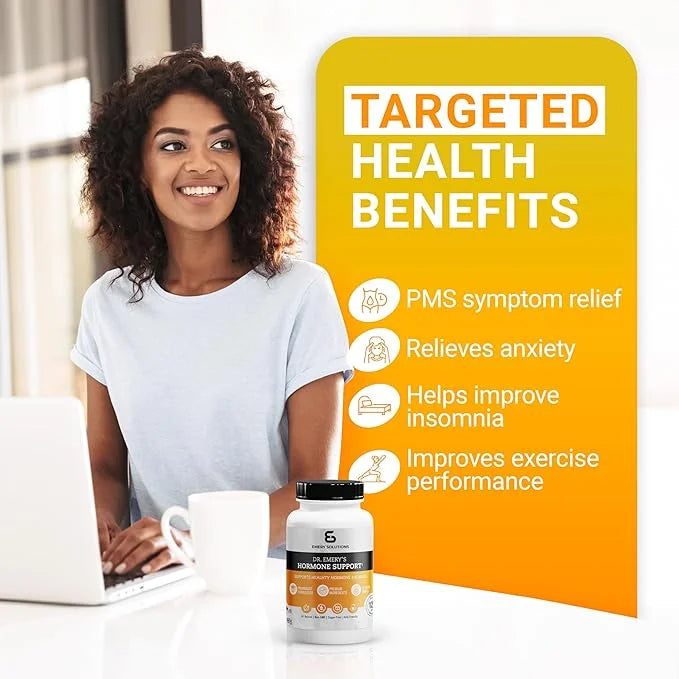 DR. EMERY'S Hormone Support Supplement for Women & Men, Hormone Balance Vitamins - Multivitamin, Natural Essential Vitamin...