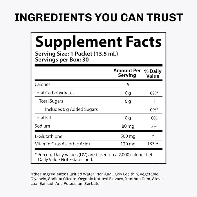 Aurora Nutrascience Micro-Liposomal Liquid Glutathione, Immune System Support, Antioxidant, 500 mg per Serving (10mL), 30 ...