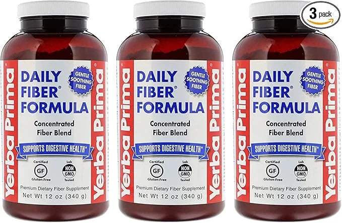 Yerba Prima Daily Fiber Formula 12 (3 Pack)