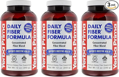 Yerba Prima Daily Fiber Formula 12 (3 Pack)