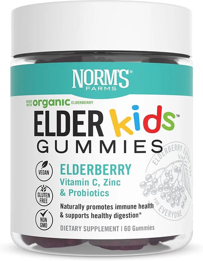 Norm's Farms Daily Immune and ElderKids 120 Gummies
