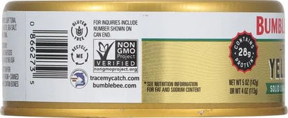 Bumble Bee Prime Tonno Tuna In Olive Oil, 5 oz Can (Pack of 3) - Premium Wild Caught Yellowfin Ahi Tuna - 28g Protein Per ...