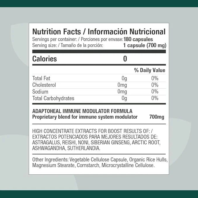 Immodulator - Adaptogenic Supplement for Well-Being, (180 Capsules/700 Capsules/700 mg)