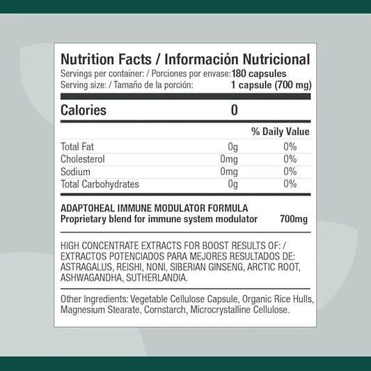 Immodulator - Adaptogenic Supplement for Well-Being, (180 Capsules/700 Capsules/700 mg)