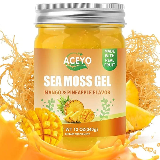 (12 OZ) Irish Sea Moss Gel 102 Vitamins