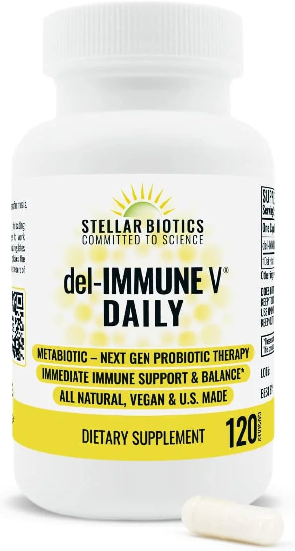 Del-Immune V® Daily by Stellar Biotics, (120 Caps)