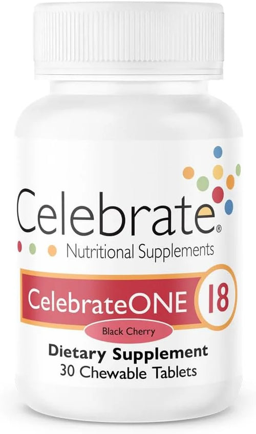 Celebrate Vitamins CelebrateONE 18 Chewables, 18mg Iron (30 Tablets)