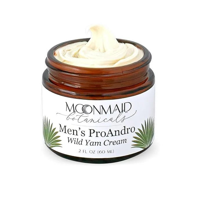 ProAndro Men’s Saw Palmetto & Wild Yam Cream for Hormone Balance 60ml | Organic Wild Yam Cream for Prostate Health, Hormon...