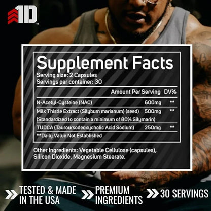 1st Detachment - QRF 3 in 1 Liver 60 Capsules (30 Servings)