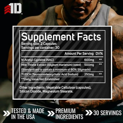 1st Detachment - QRF 3 in 1 Liver 60 Capsules (30 Servings)