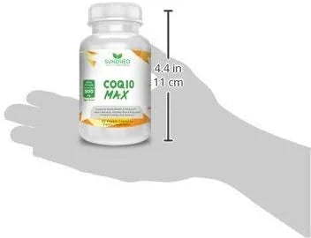 CoQ10 Powerful Antioxidant Supplement 800mg, 60 60 Capsules, 1-month supply Q10 Vitamins
