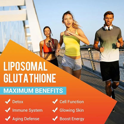 2550mg Liposomal Glutathione Softgel, Highest Absorption, 480 Softgels