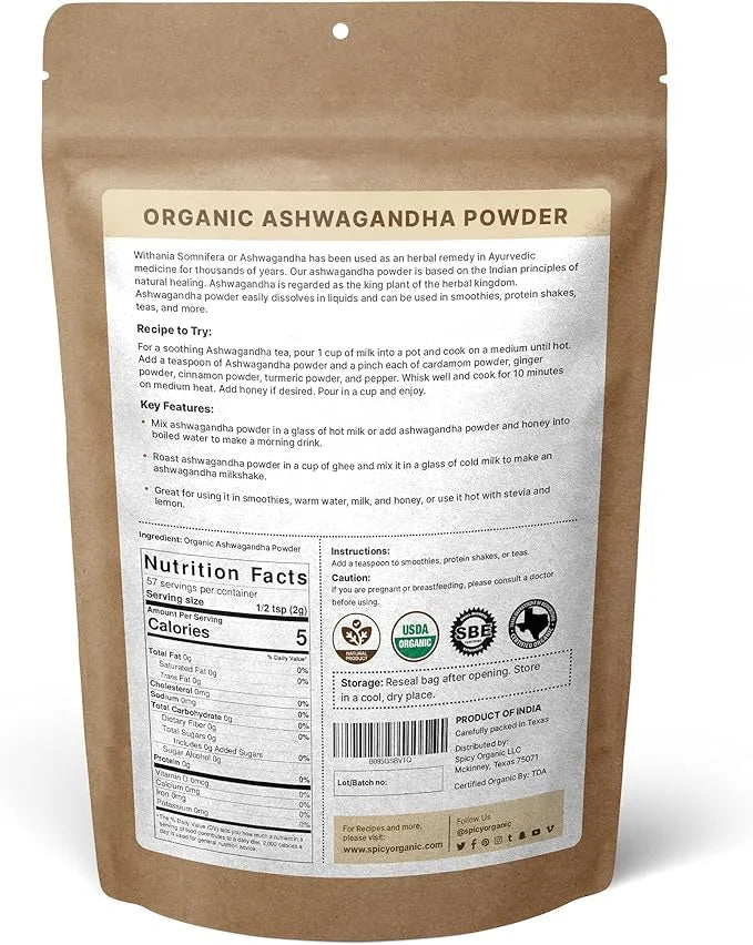 Ashwagandha Root Powder 4 oz. –