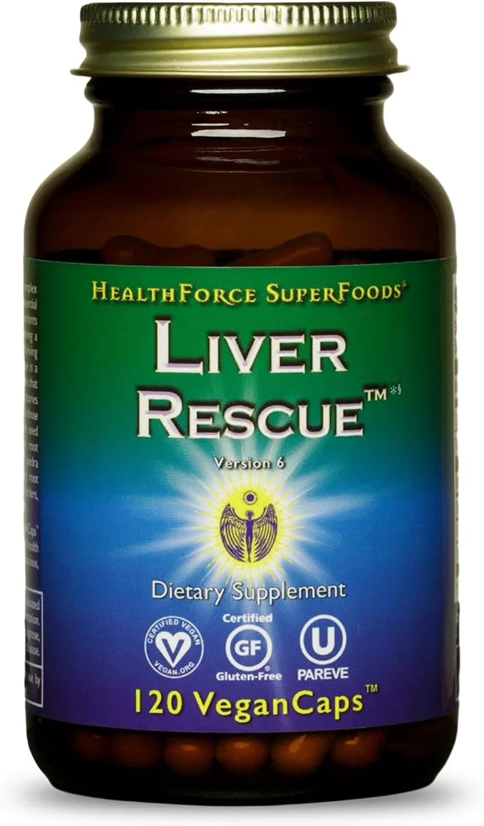HealthForce SuperFoods Liver Rescue 120 Capsules