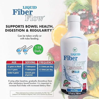 Liquid Fiber Flow Sugar-Free Prebiotic Inulin
