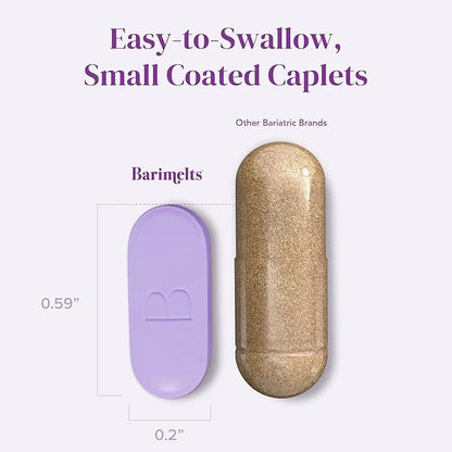 BariMelts Hormonal Balance+, 60 Easy-Swallow Caplets (1-Month Supply), Bariatric Supplement with DIM, NAC and Chasteberry,...