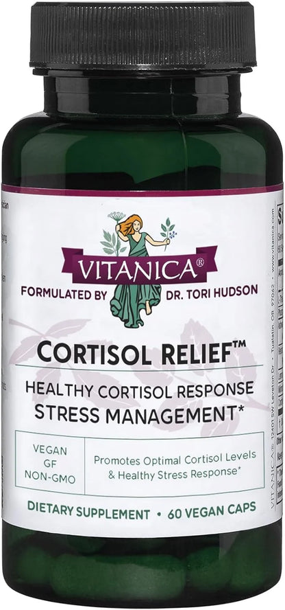 Vitanica Cortisol Relief, Dr. Formulated Sleep, 60 Capsules