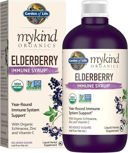 Garden of Life Organics Plant-Based Elderberry 6.59 fl 30mg High