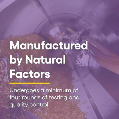 Natural Factors Coenzyme Q10 50 mg, Q10 Supplement 60 Softgels