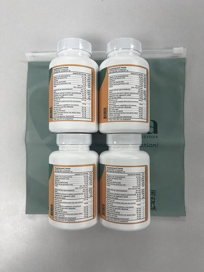 Emma Gut Health - 4 Pack - Gas and Bloating Relief, Constipation, Leaky Gut Repair - Gut Cleanse & Restore Digestion - Reg...
