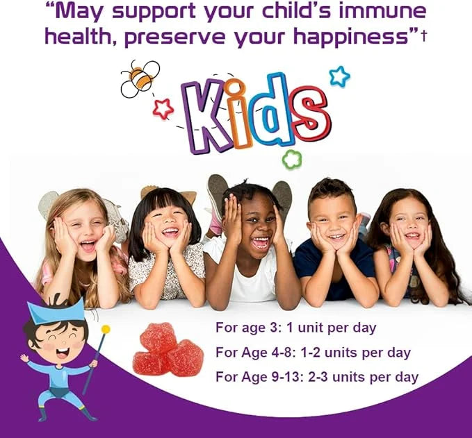 Elderberry Sambucus Gummy Vitamins Kids 100 2