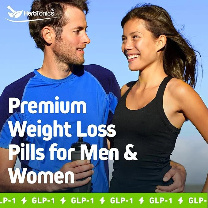 Herbtonics GLP-1 Weight Loss Supplement - Appetite Suppressant Apple Cider Vinegar Capsules - Weight Loss Pills for Women ...