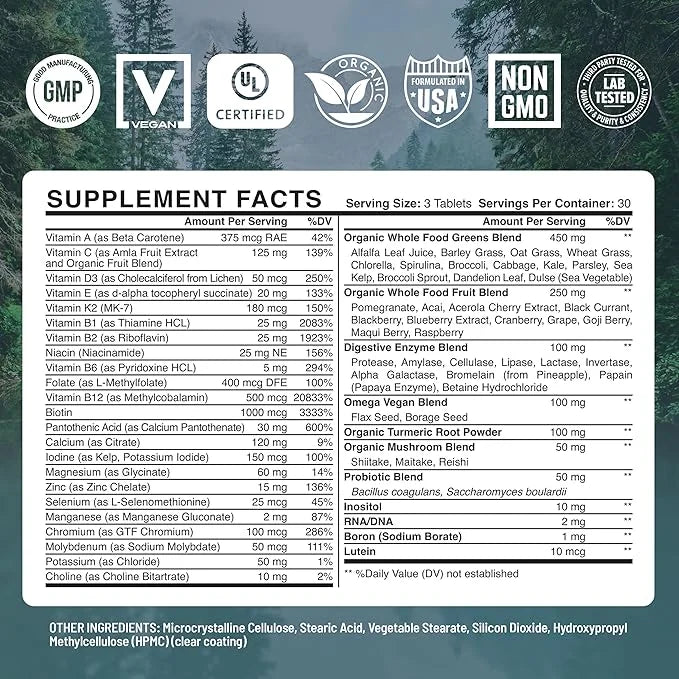 Whole Food Multivitamin for Women Daily 90ct-2pk