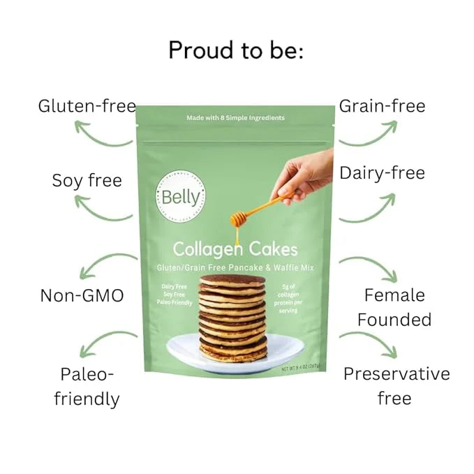 Belly Gluten Free Pancake Mix/Waffle Mix 9.4 oz