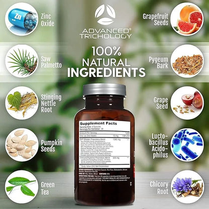 DHT Blocker - Hair Growth Supplement for Genetic Thinning for Men and Women | Approved* by American Hair Loss Association ...