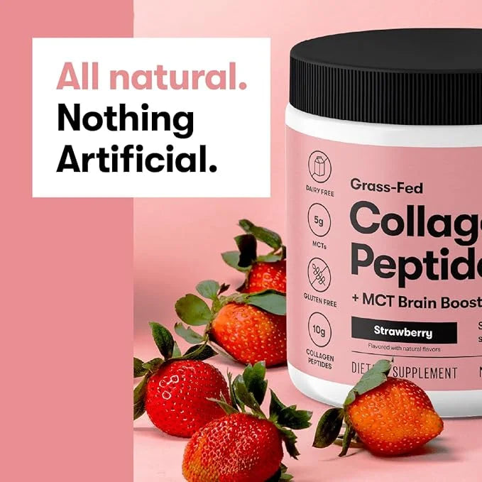 Perfect Keto Collagen Peptides Protein Powder with MCT Oil, Hydrolyzed Collagen, Type I & III Supplement, Gluten Free, Gra...