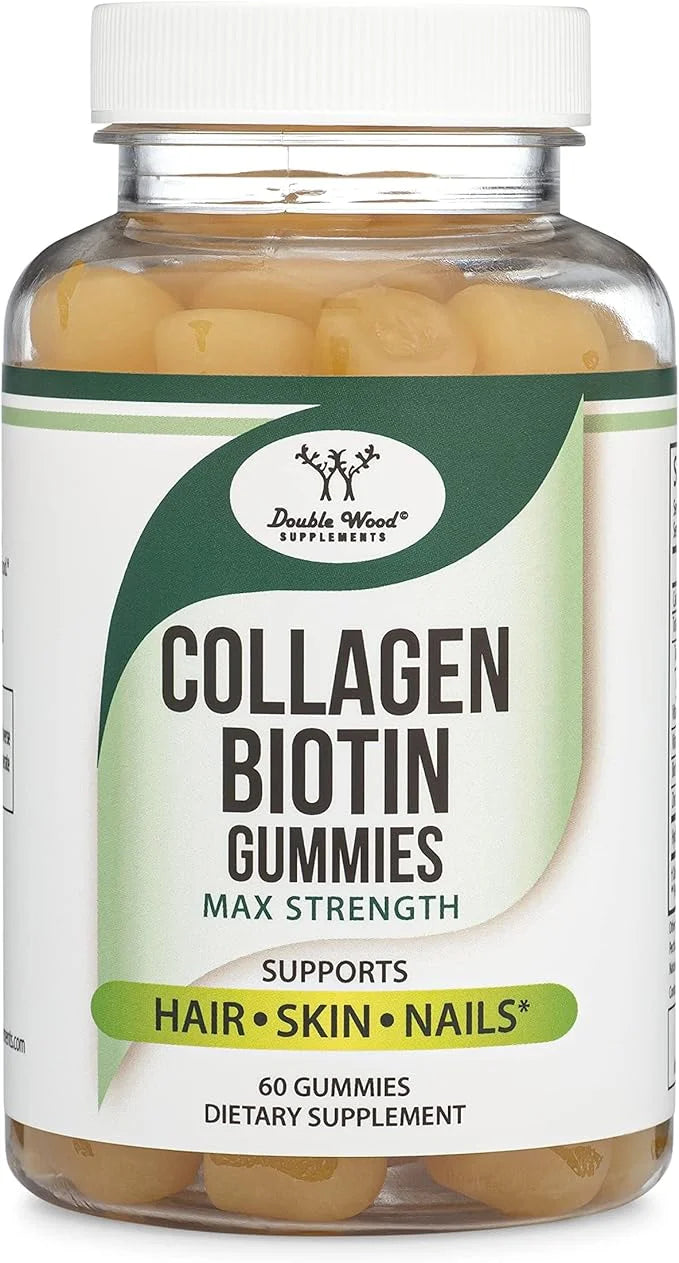 Collagen Gummies for Women Supports Aging 60 Hair,
