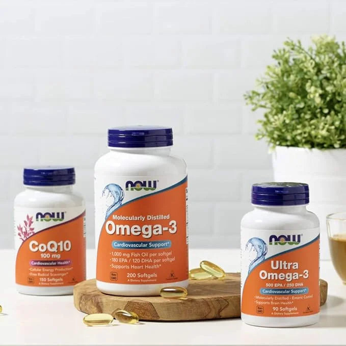 NOW Foods - Ultra Omega-3 500 EPA/250 DHA 180 Softgels