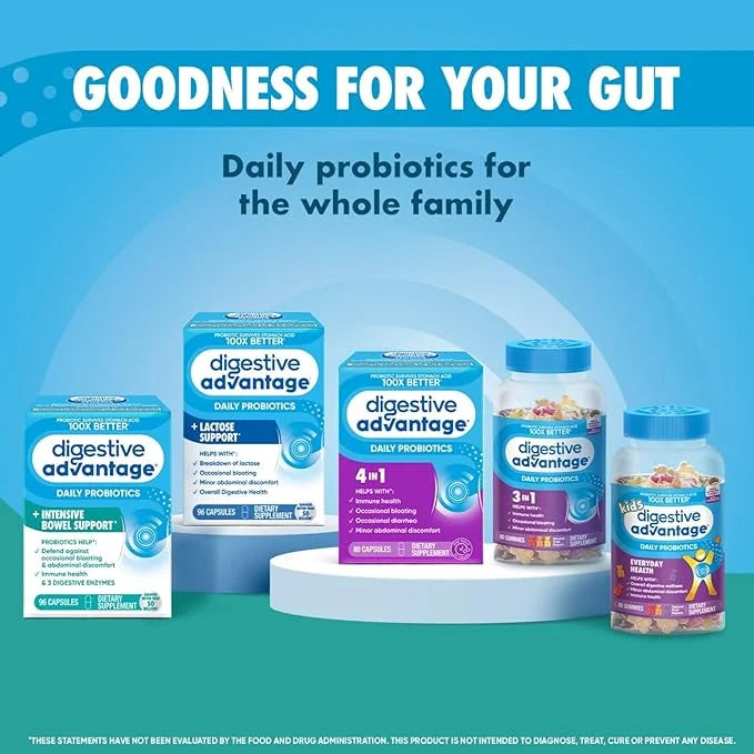 Digestive Advantage IBS Probiotics For Women 96 Capsules