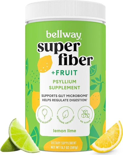Bellway Super Fiber Powder + Fruit, (50 Servings)