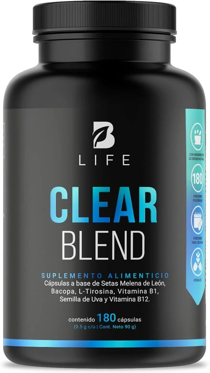 Clarity Complex with Natural Ingredients: Thiamin B1, Ashwagandha, 240 caps