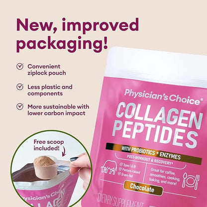 Physician's CHOICE Collagen Peptides Powder (Hydrolyzed Protein