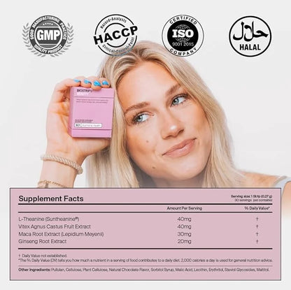 BIOSTRIPS® Hormone Health - Hormone Health for Women - Oral Supplement Strips - 4-in-1 Hormone Harmony - Supports Energy, ...