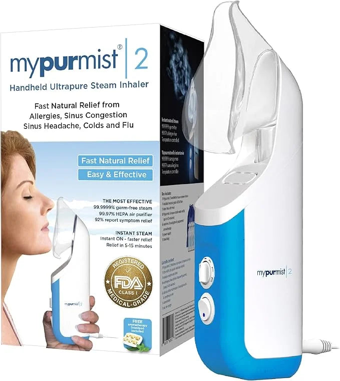 Mypurmist Ultrapure Steam Inhaler (Plug-in)- Handheld