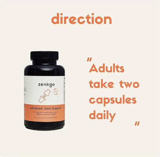 Chondroitin Boswellia MSM Turmeric Hydrolyzed Collagen (60Ct/30Day)