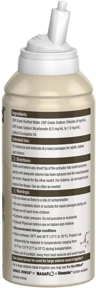 NeilMed Nasamist Saline Spray with Xylitol, 4.4 Ounce 1)